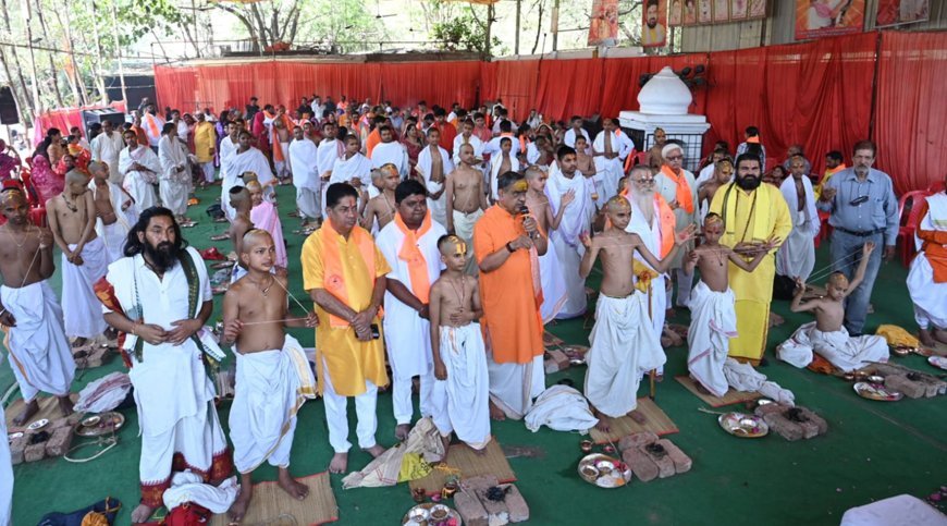 पहला जन्म मां की कोख से और दूसरा जन्म यज्ञोपवीतसंस्कार से, ब्राह्मण बटुक शिखा और सूत्र की रक्षा करें