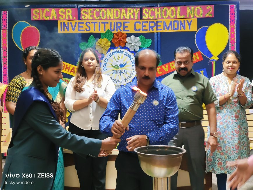 सिका सी.से. स्कूल नं. 2 में शैक्षणिक सत्र 2025-26 का शपथ ग्रहण समारोह बड़े उत्साह, गरिमा और अनुशासन के साथ आयोजित