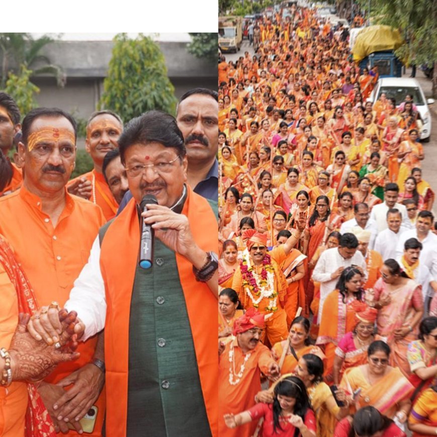 संस्था माहेश्वरी कुटुम्ब की जय महेश कावड़ यात्रा ने समूचे पश्चिम क्षेत्र को भिगोया भोले की भक्ति में